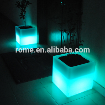 Led ice bucket fashion l barrels led decoration furniture glow high-capacity plastic flower pots