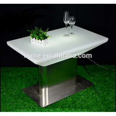 aibaba com Waterproof Acrylic Led Light Table Tall Outdoor Tables Tables And Chairs For Events