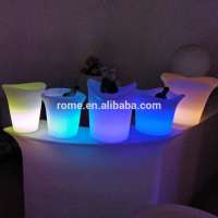 For Summer holiday illuminated beer cooler lighted led multi choice unique ice bucket