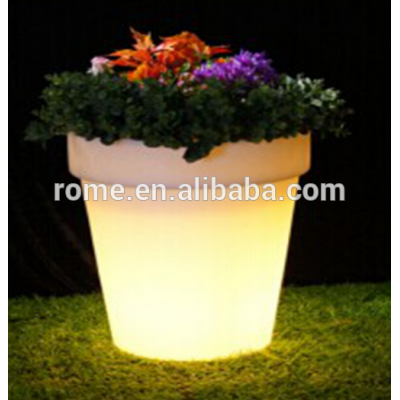 Color Changing LED light Flower Planter Pot light up flower pot