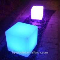 lighted plastic led cube/led plastic cube/led lounge