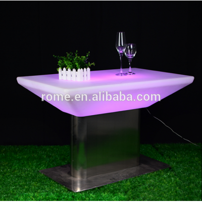 LED bar stage desk Creative bar furniture luminous table scattered platform desk KTV tea table rectangular table